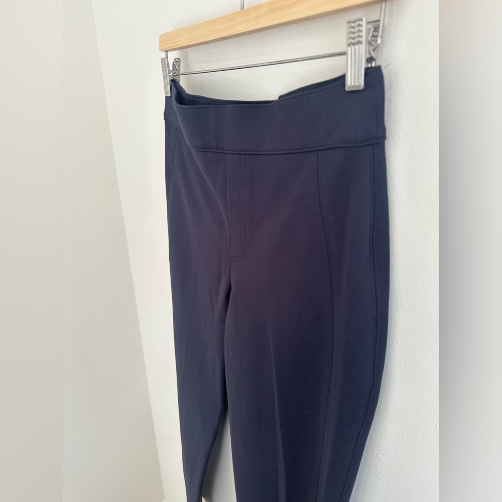 Spanx the perfect pant slim straight in classic navy blue‎ size medium - Picture 6 of 7